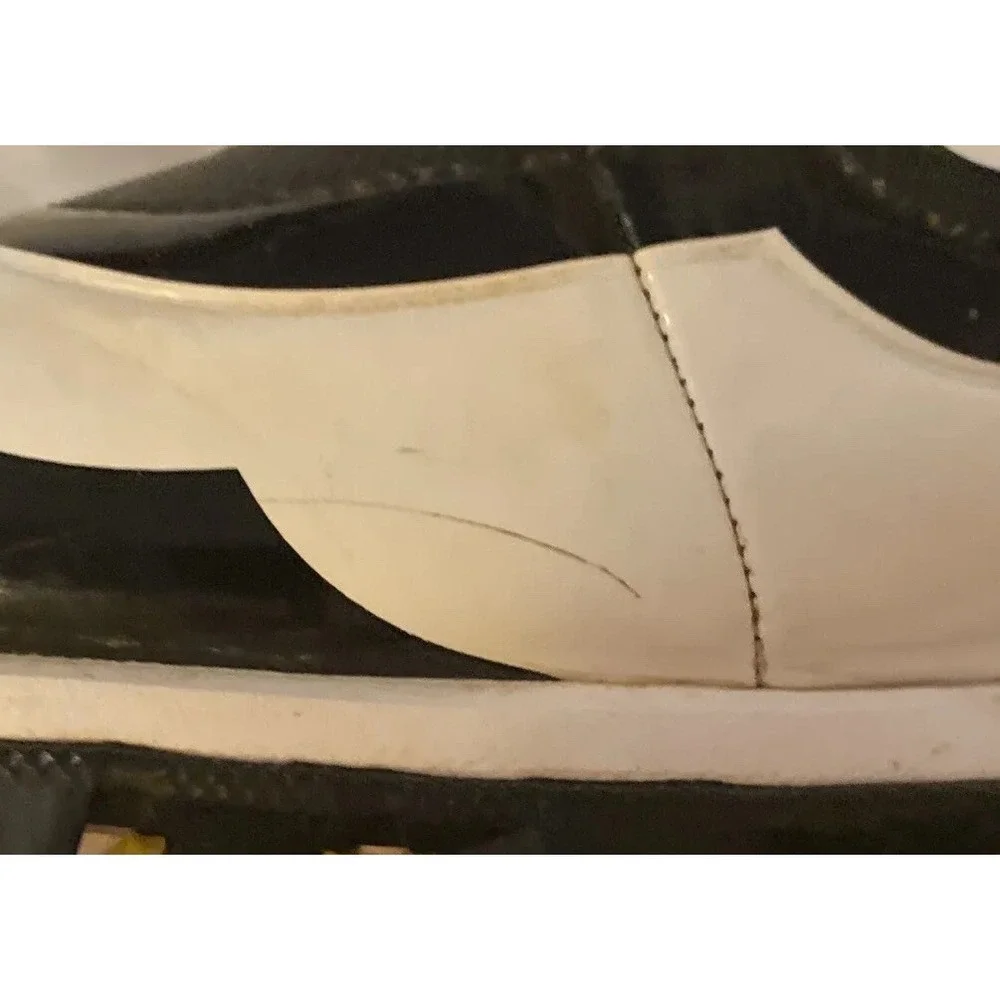 Nike BSBL Baseball Cleats Hurrache White Black 087141-017 Men's 13 2016